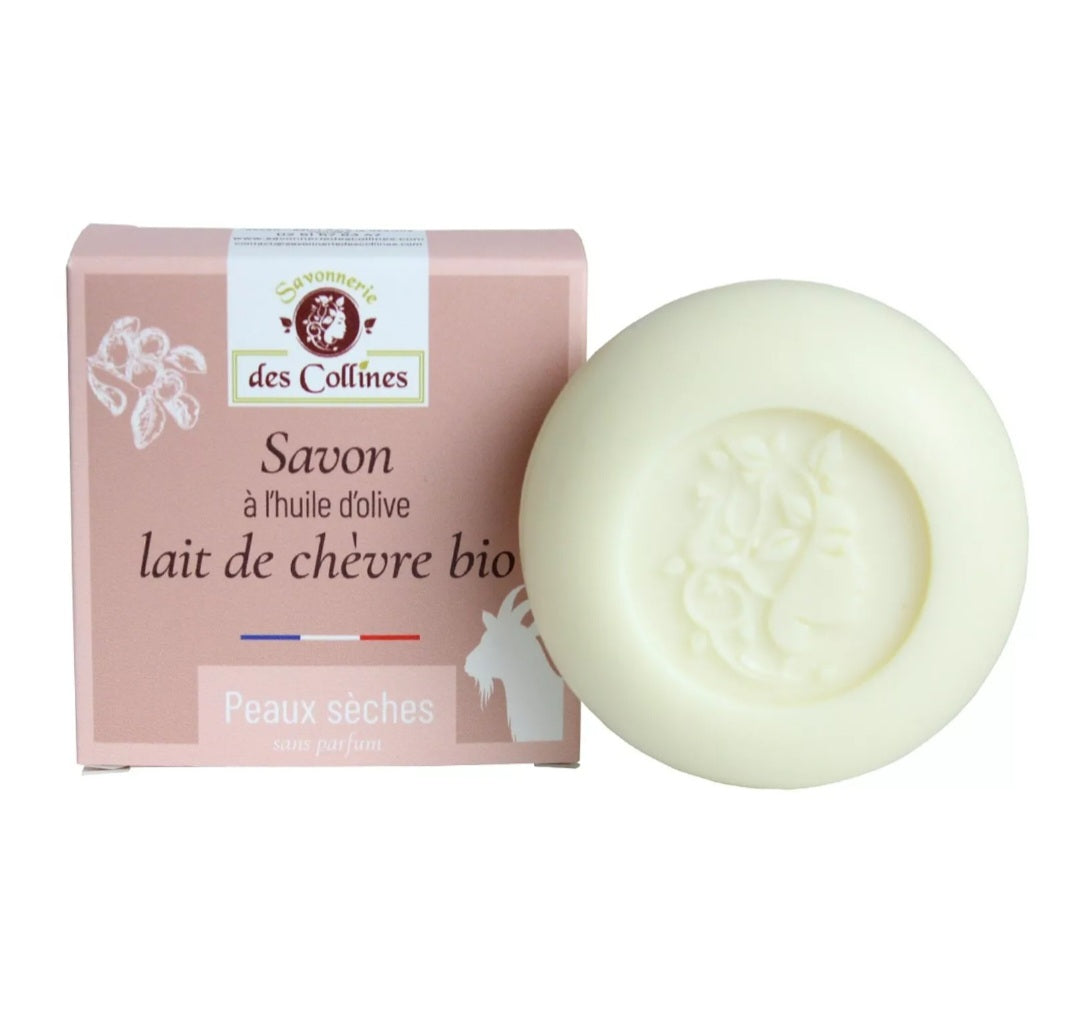 Savon lait de chèvre Peaux sèches / beurre de karité