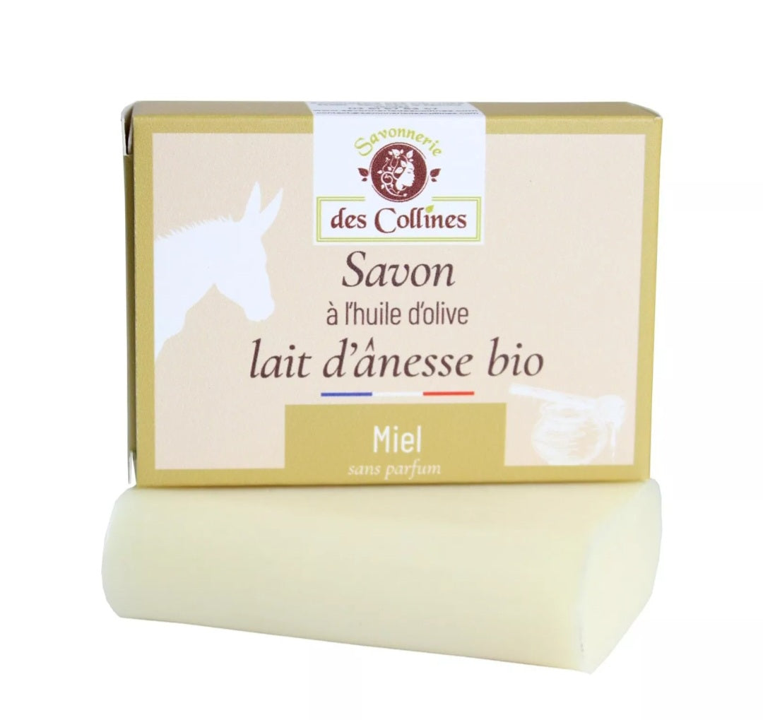 Savon lait d'ânesse et miel de Vendée