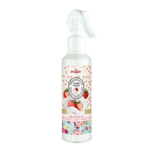 SPRAY D'AMBIANCE MAISON ET TISSU  FRAISE CHANTILLY