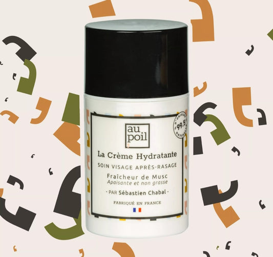 La Crème Hydratante - Soin Visage Après-Rasage