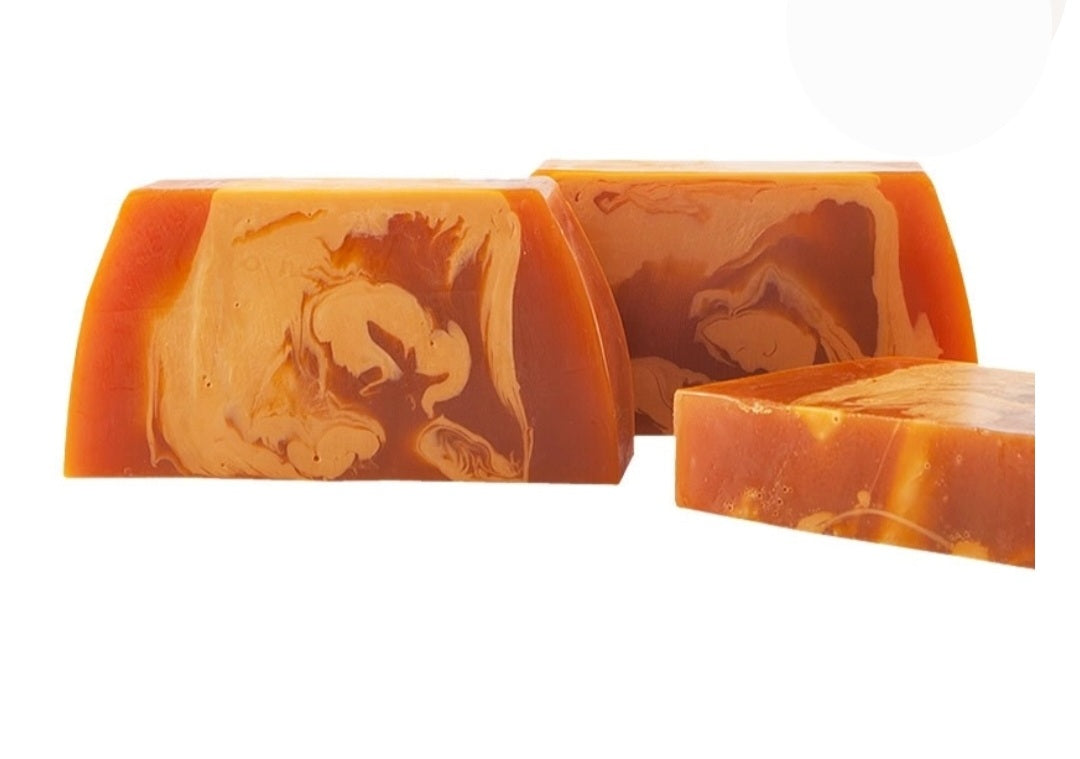 Tranche de savon glycérine CARAMEL