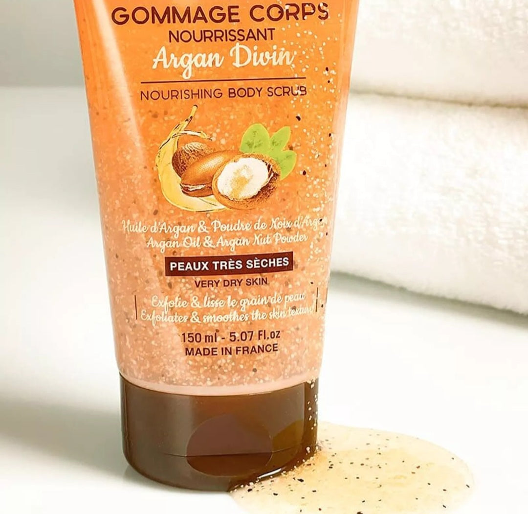 Gommage Corps Nourrissant Argan Divin