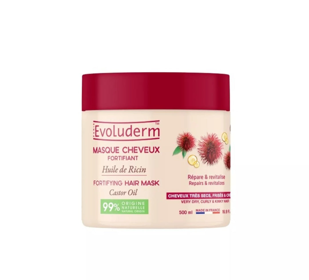 Masque Cheveux Fortifiant Huile de Ricin