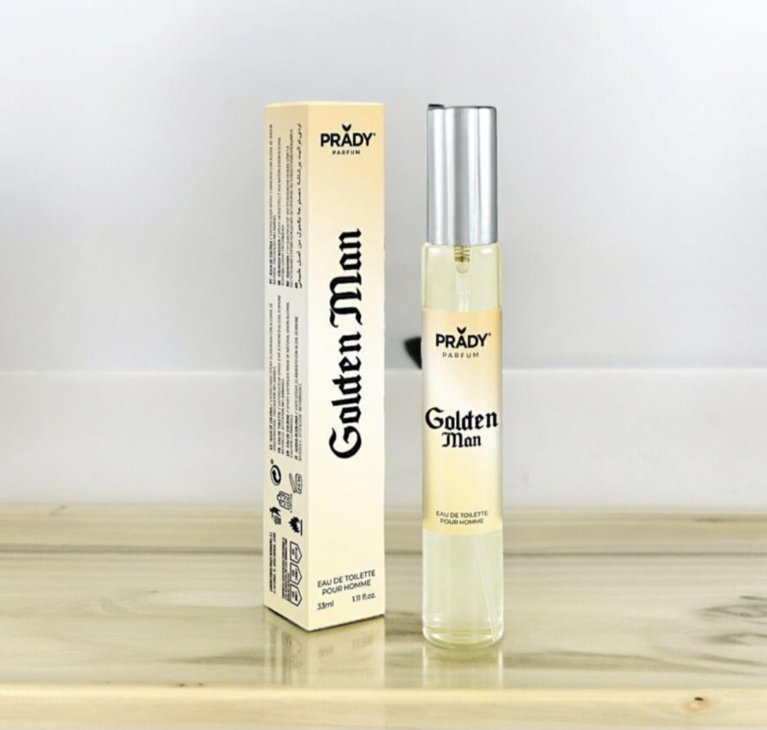 EAU DE TOILETTE POUR HOMME GOLDEN MAN
