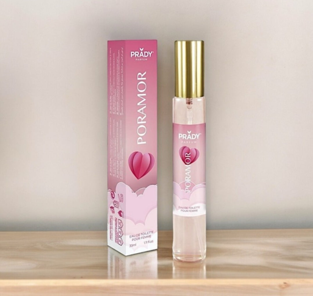 EAU DE TOILETTE POUR FEMME PORAMOR  33ML