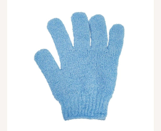 Gant de gommage BLEU