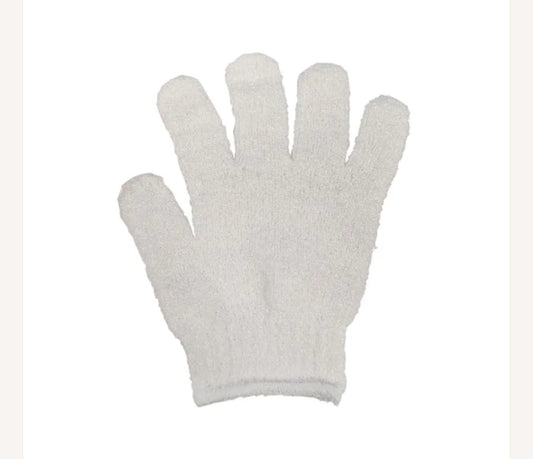Gant de gommage BLANC
