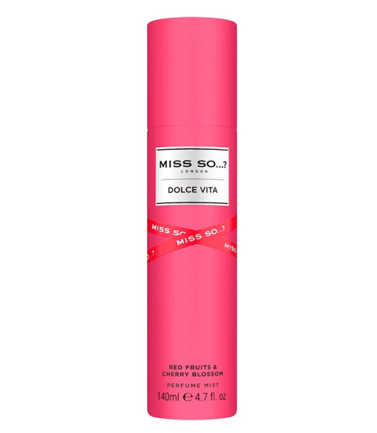 Brume Miss So Dolce Vita - Mandarine, Fleur de Cerisier, Vanille - 140ml