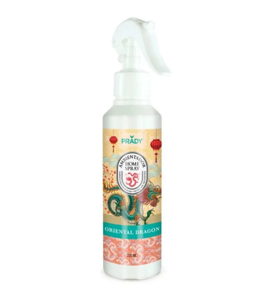 SPRAY D'AMBIANCE MAISON,TISSU ET VOITURE ORIENTAL DRAGON 220ML