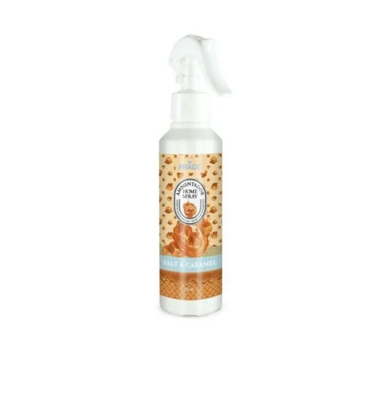 SPRAY D'AMBIANCE MAISON TISSU ET VOITURE  CARAMEL BEURRE SALE 220ML