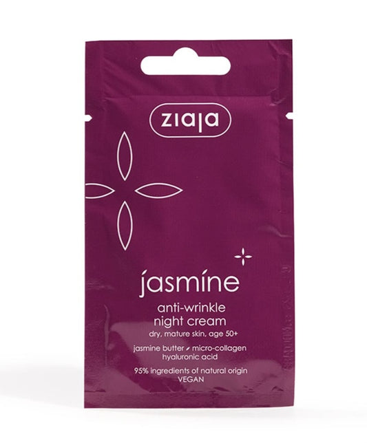 crème de nuit anti-rides au jasmin