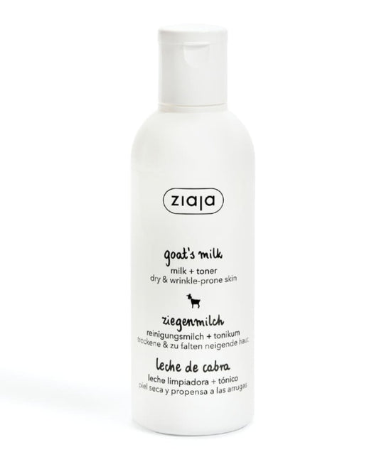 lait nettoyant + tonique au lait de chèvre