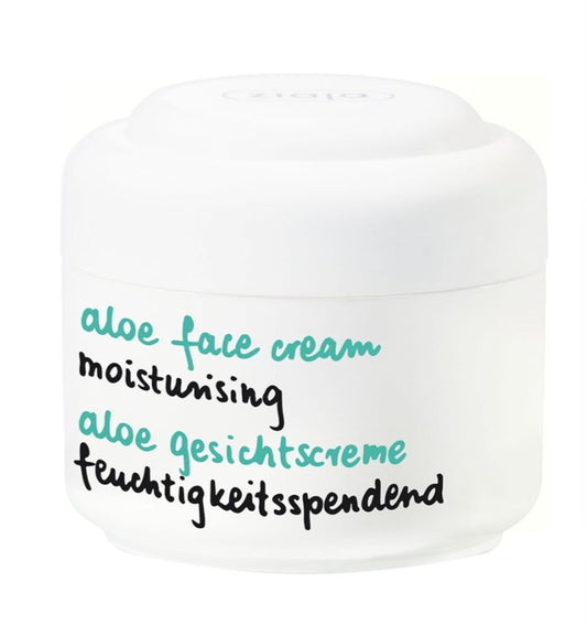 Crème Hydratante Visage pour Peau Sèche à l'Aloe Vera