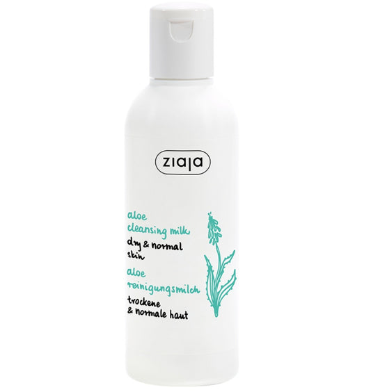 Lait Nettoyant pour Peau Sèche à l'Aloe Vera