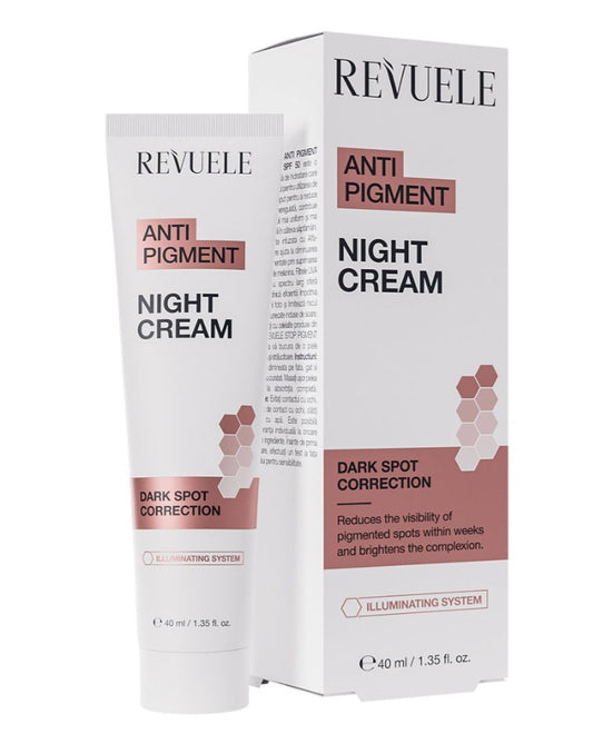 Crème de Nuit Unifiante Anti-Tâches