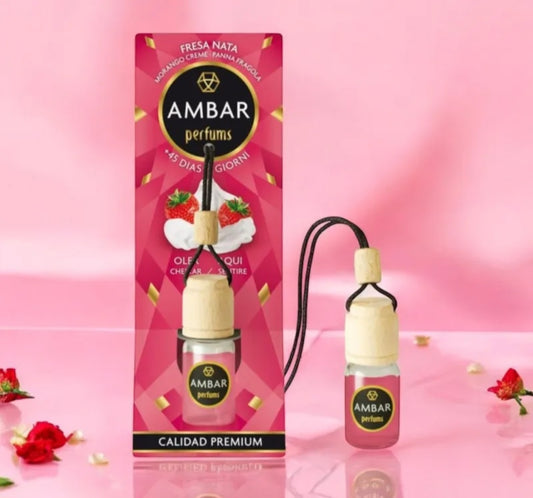DÉSODORISANT VOITURE AMBAR FRAISE CHANTILLY
