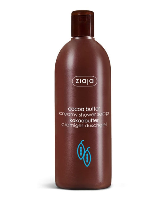 Gel Douche Nourrissant au Beurre de Cacao - Maxi Format 500ml