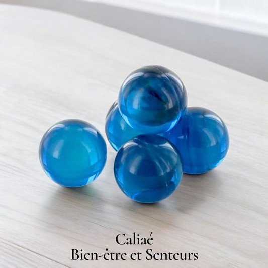 Lot de 2 perles de bain FLEUR DE LOTUS
