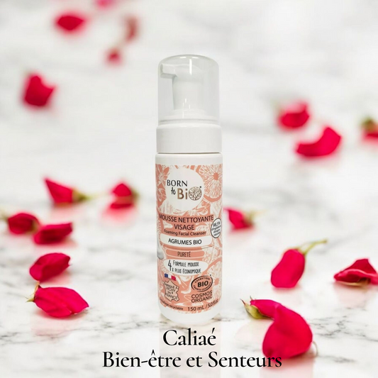 Mousse nettoyante visage Peaux mixtes à grasses Agrumes