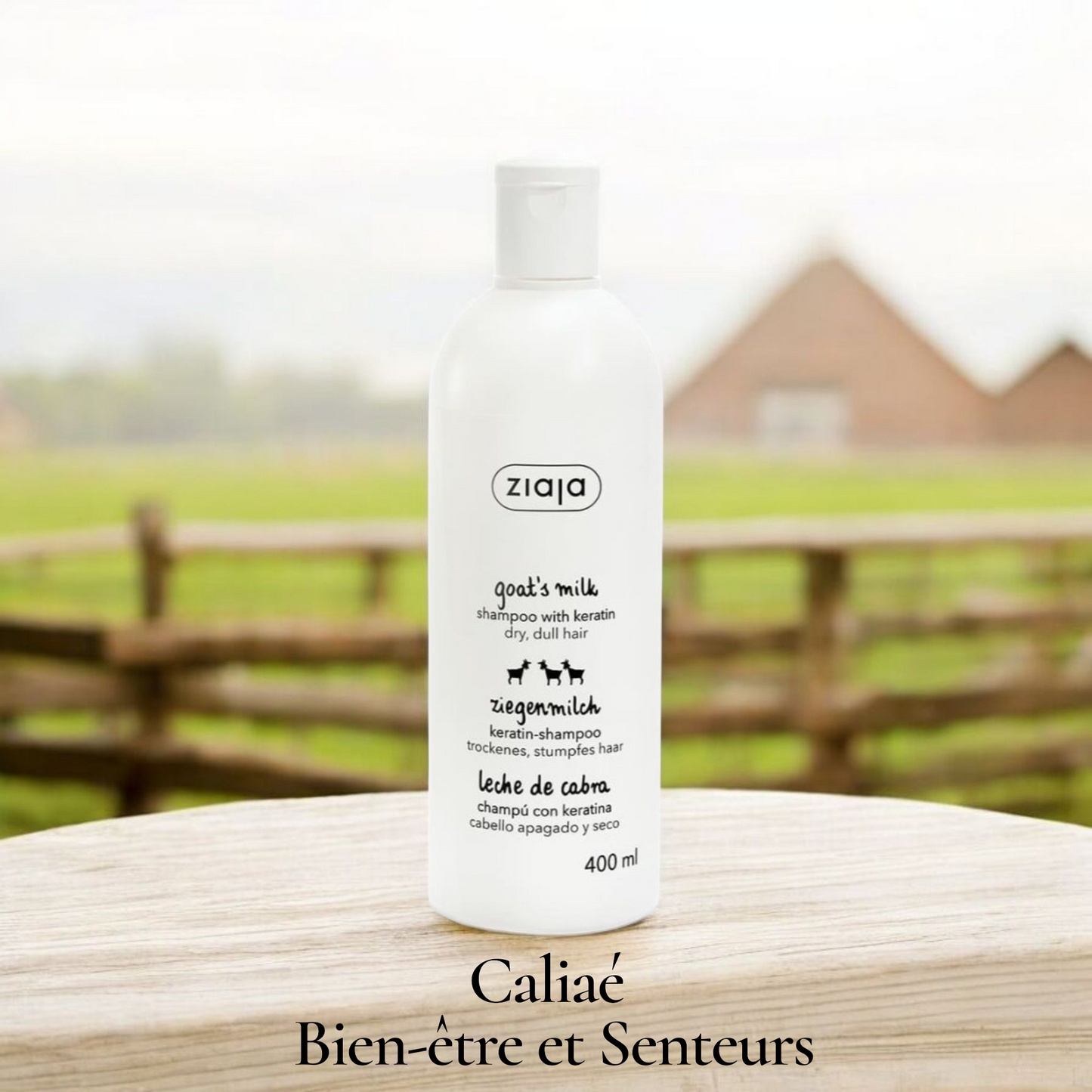 Shampoing Fortifiant à la Kératine et au Lait de Chèvre