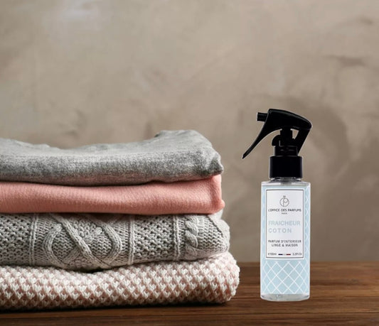 PARFUM D'INTERIEUR FRAICHEUR COTON 100mL