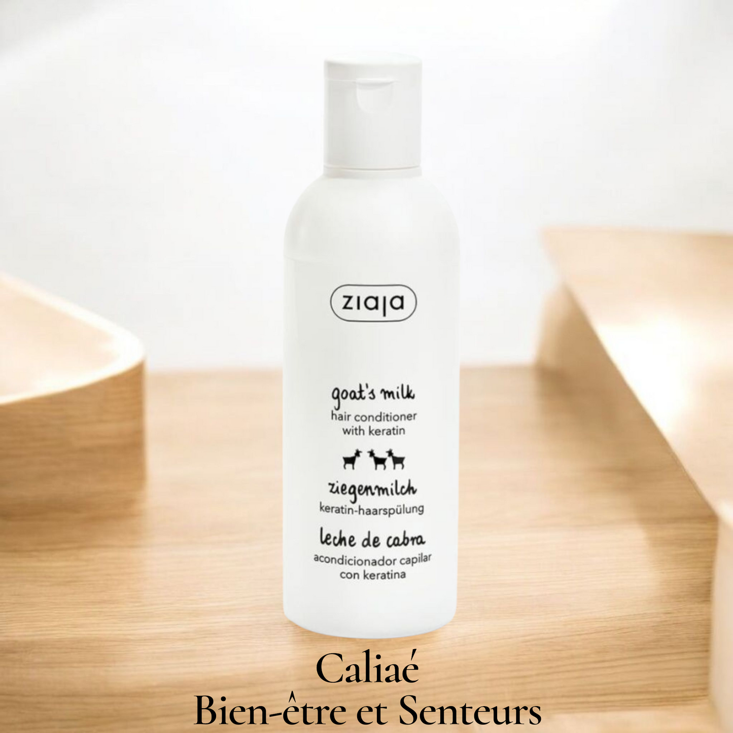 Après-Shampoing Réparateur à la Kératine et au Lait de Chèvre