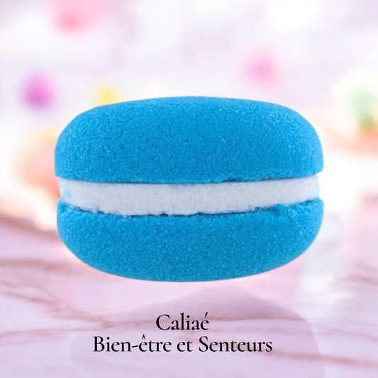 Macaron de bain effervescent parfum fleur de Lotus