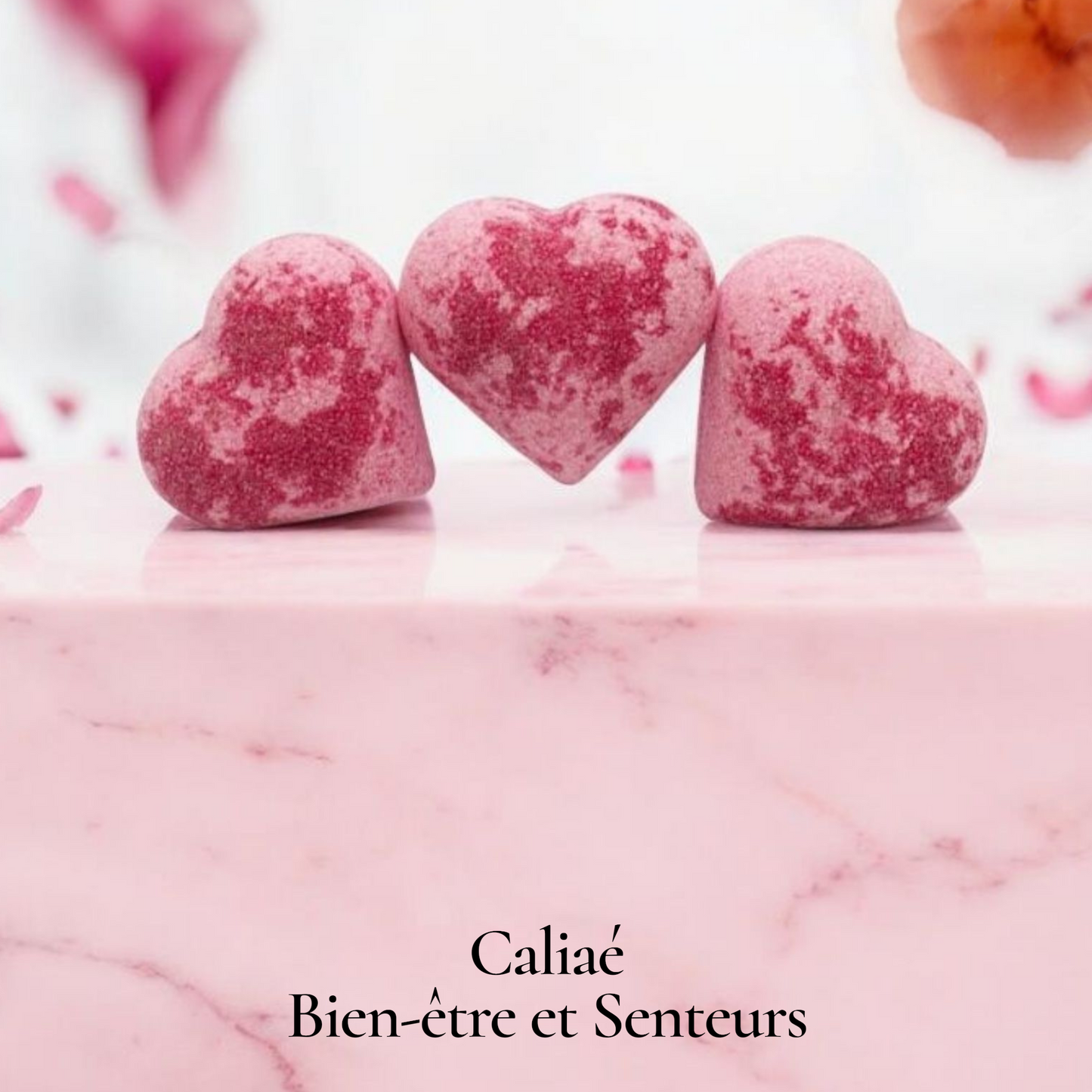 Coeur effervescent parfum "Cerise"