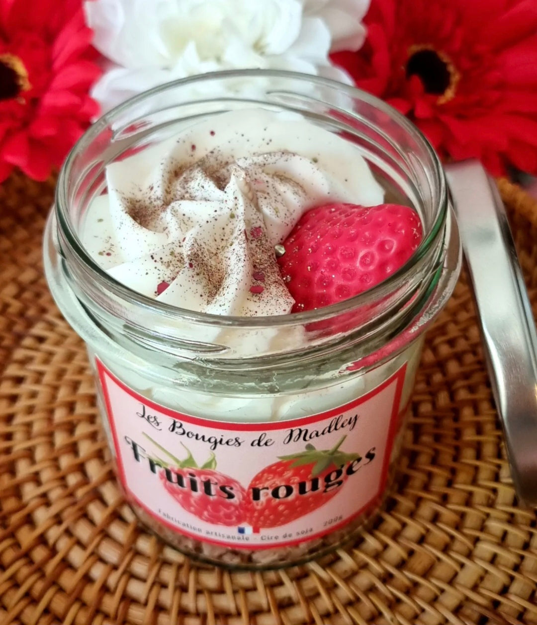 Bougie gourmande Fruits rouges