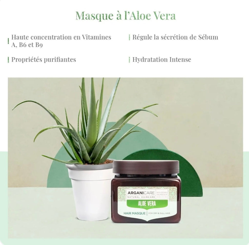 Masque hydratant - Aloe Vera