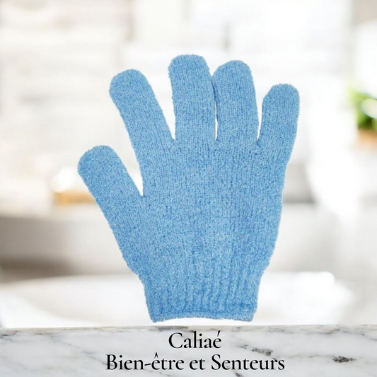 Gant de gommage BLEU
