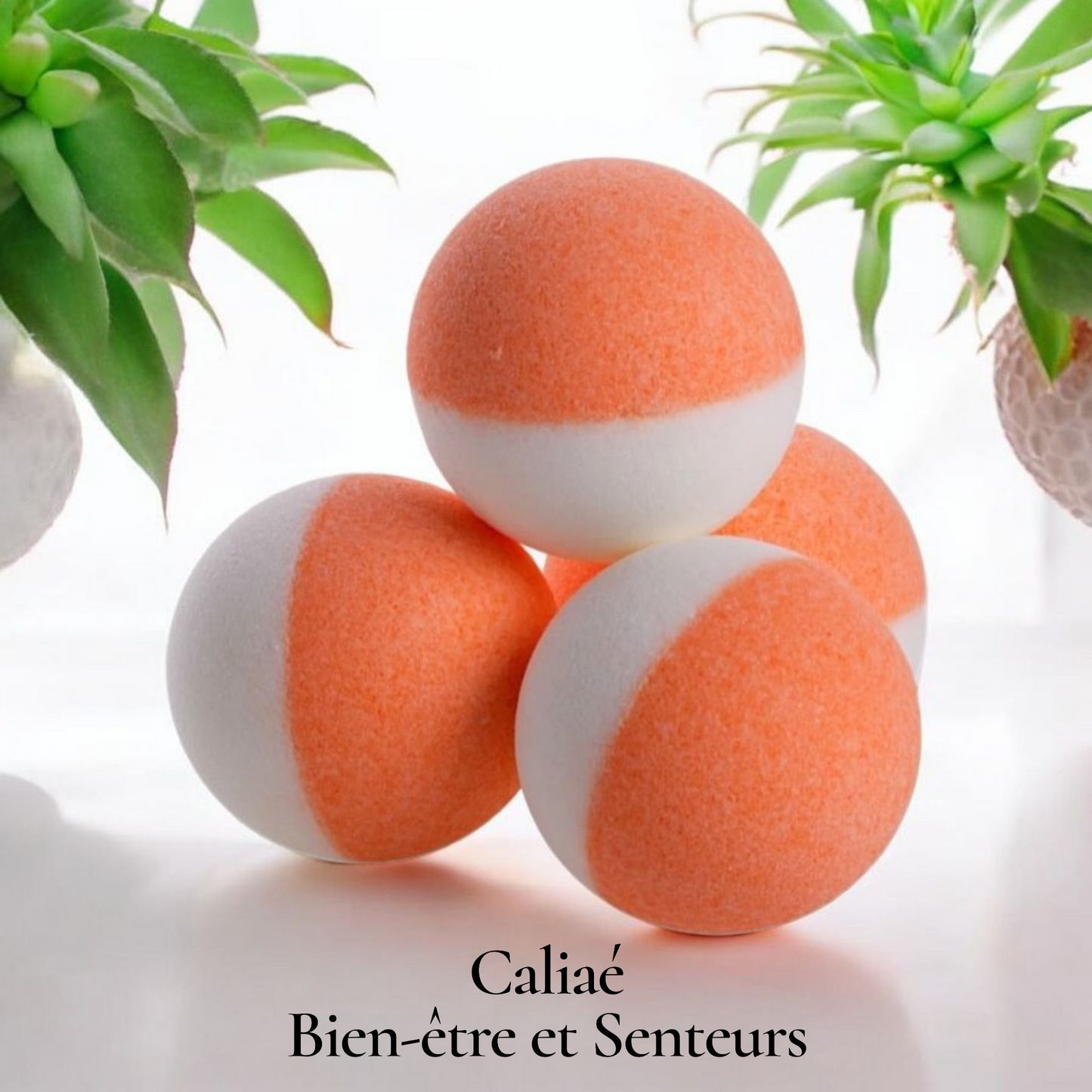 Boule effervescente 125g parfum "Mandarine"