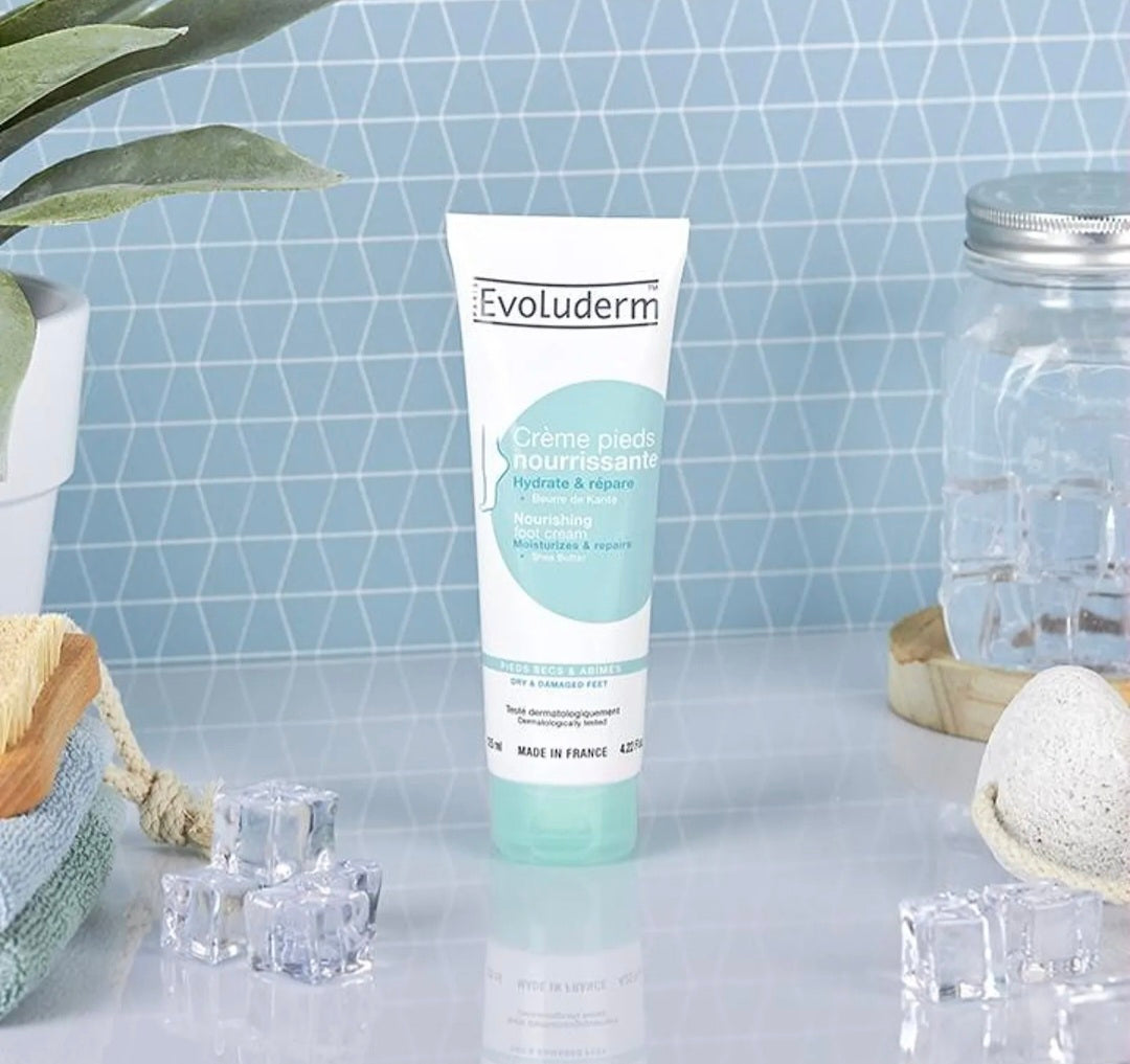 Crème Pieds Nourrissante - 125ml - Ingrédients d'Origine Naturelle