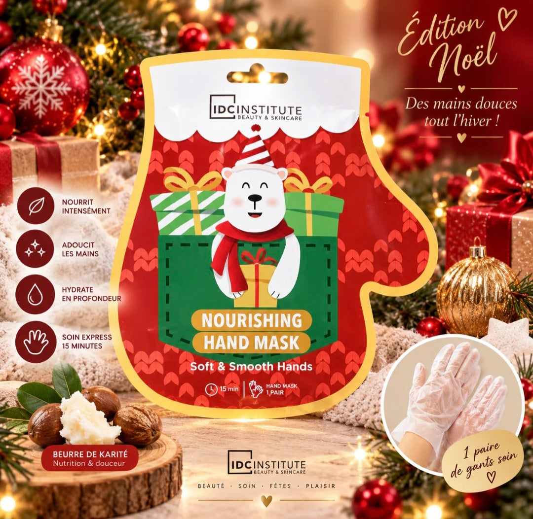 Masque nourrissant pour les mains – Édition Noël