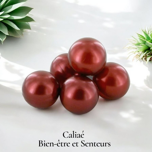 Lot de 2 perles de bain VANILLE DES ÎLES