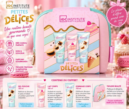 Coffret Petites Délices avec trousse beauté
