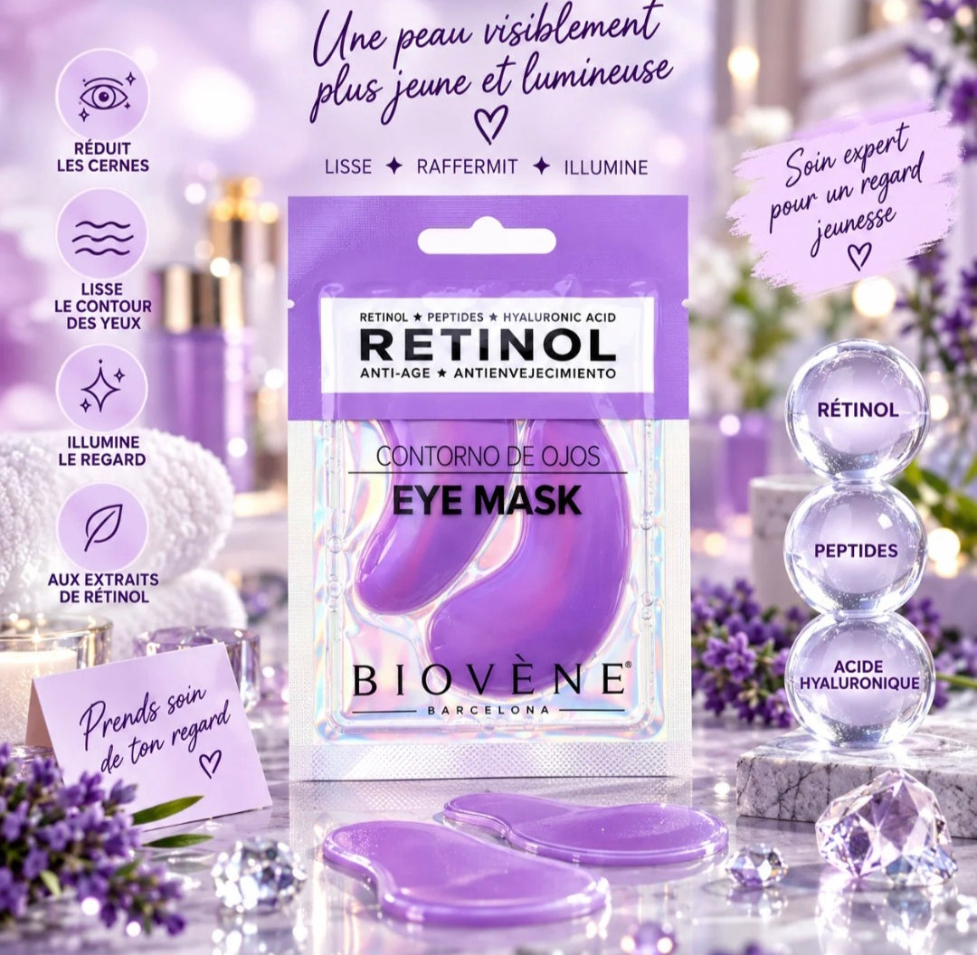 Patchs contour des yeux Retinol Eye Mask