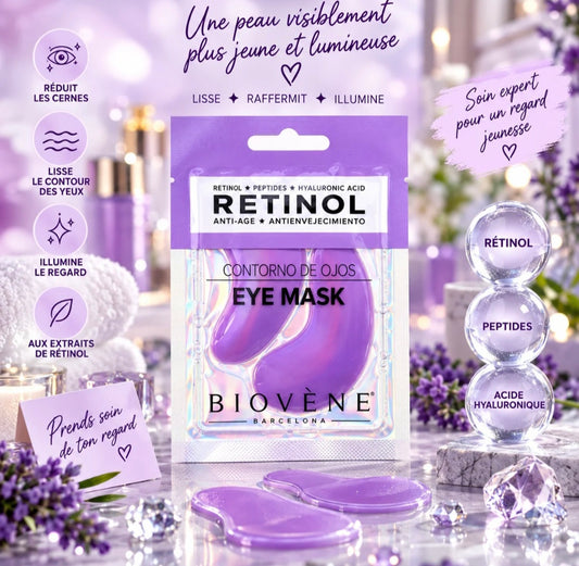 Patchs contour des yeux Retinol Eye Mask