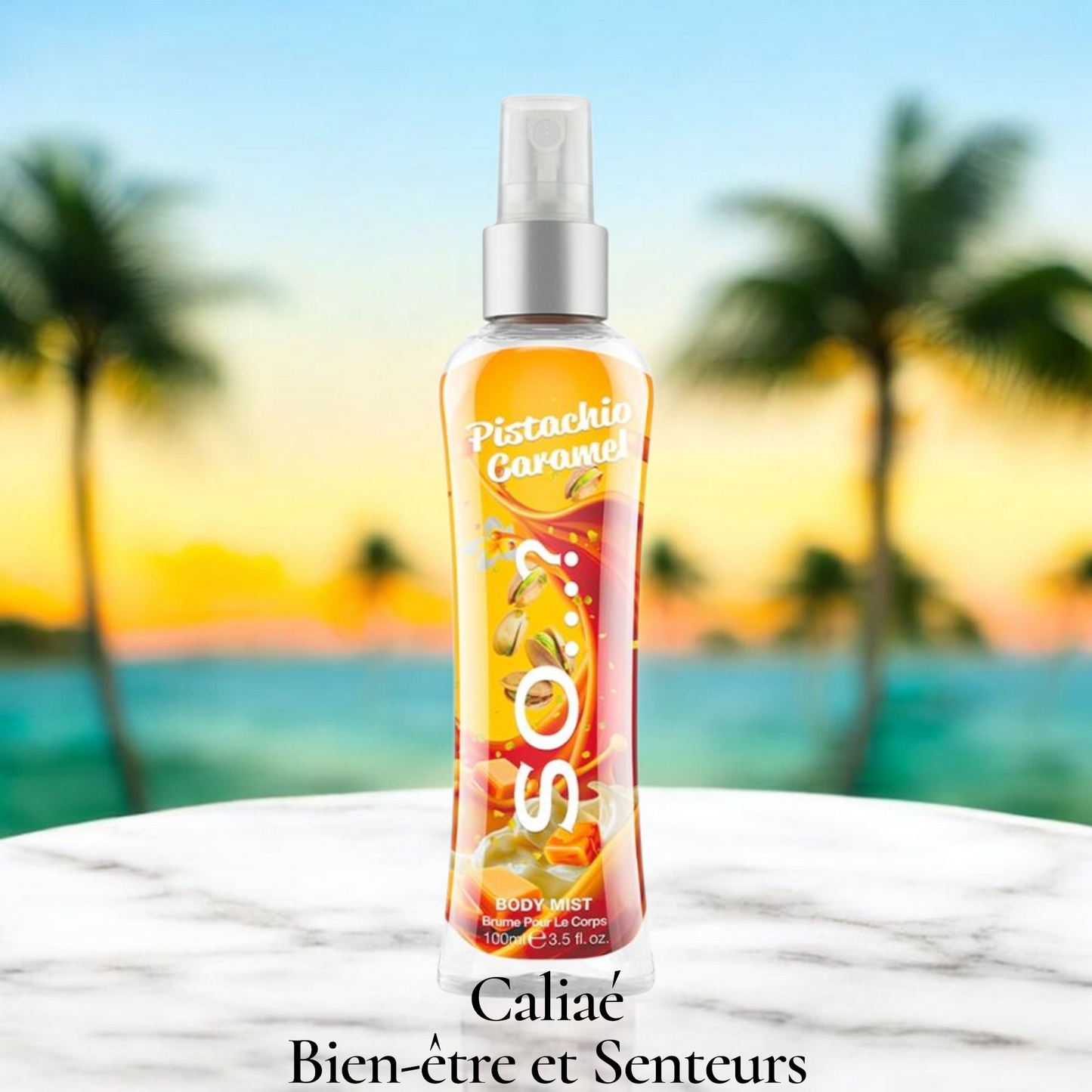 Brume Gourmande Caramel & Pistache – SO…? – 100ml