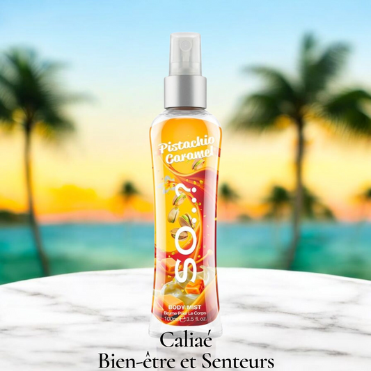 Brume Gourmande Caramel & Pistache – SO…? – 100ml