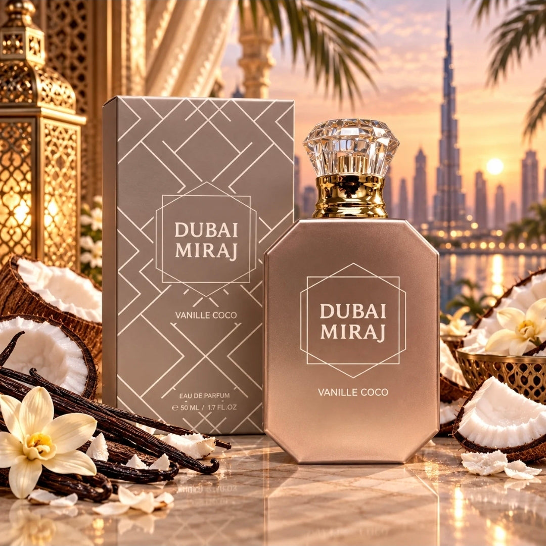 Eau de Parfum 50ML Vanille Coco - Dubai Miraj