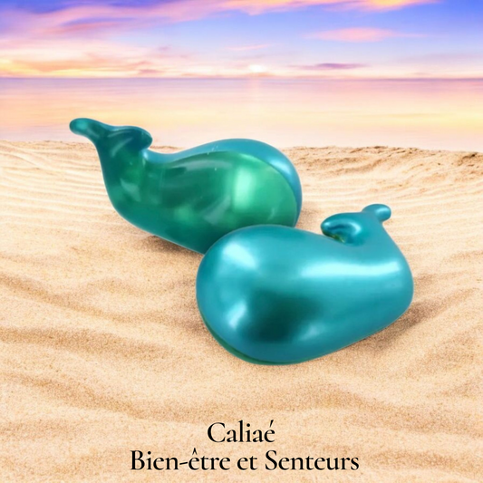 Lot de 2 perles de bain BALEINE MONOÏ