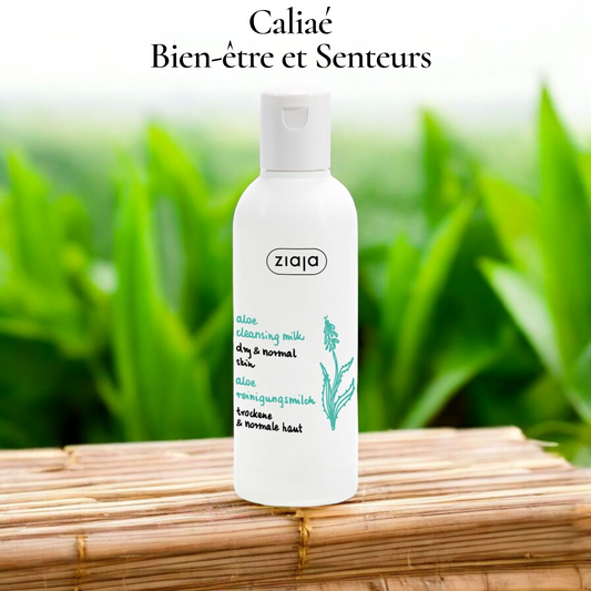 Lait Nettoyant pour Peau Sèche à l'Aloe Vera