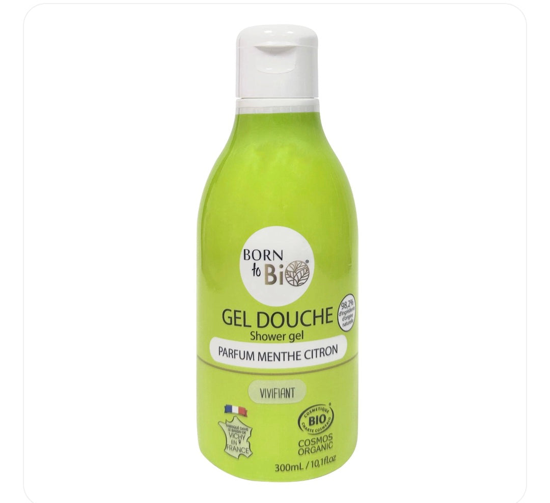 Gel douche Bio Menthe Citron