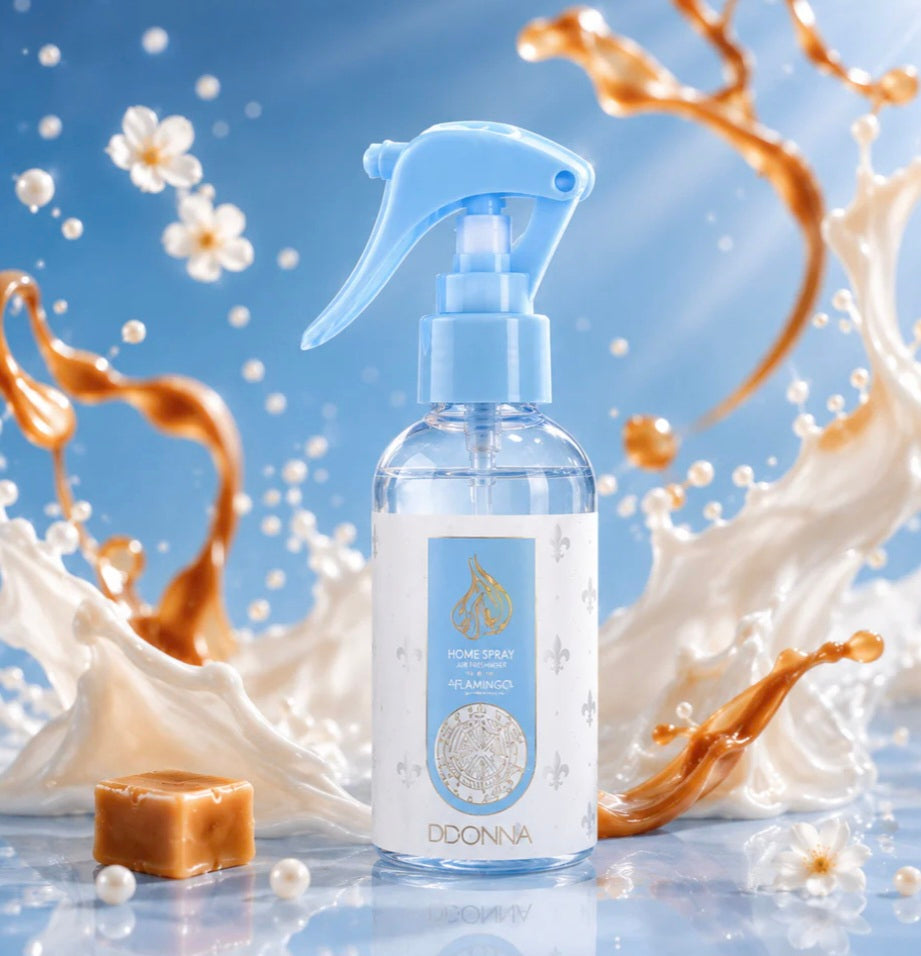 Spray d'ambiance maison & tissu  Vanille Caramel