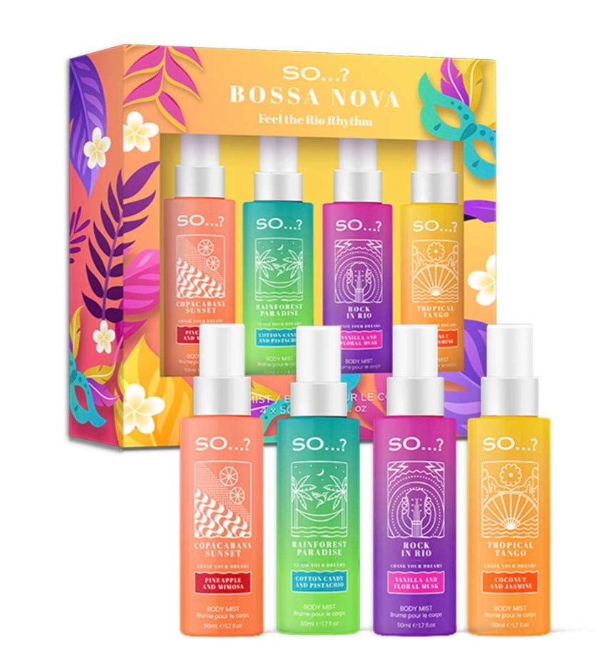 Coffret 4 Mini Brumes  Bossa Nova Collection