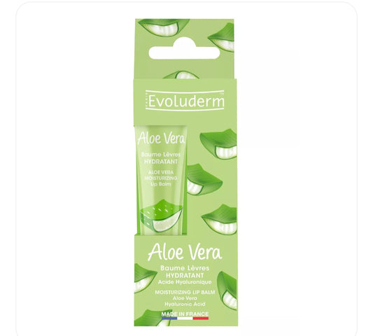 Baume Lèvres Hydratant Aloe Vera - 15ml - 98% d'Ingrédients d'Origine Naturelle