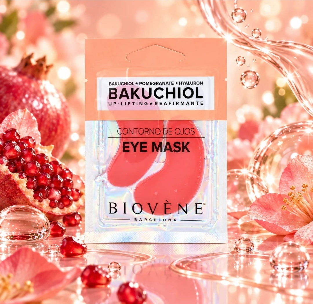 🌸 Patchs Contour des Yeux Raffermissants – Bakuchiol & Grenade