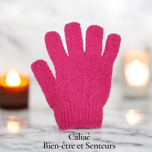 Gant de gommage FUSHIA