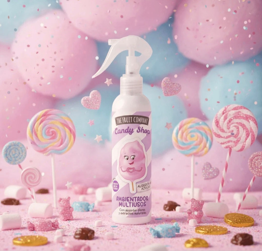 🍭 Spray d’ambiance Candy Shop – Barbe à papa